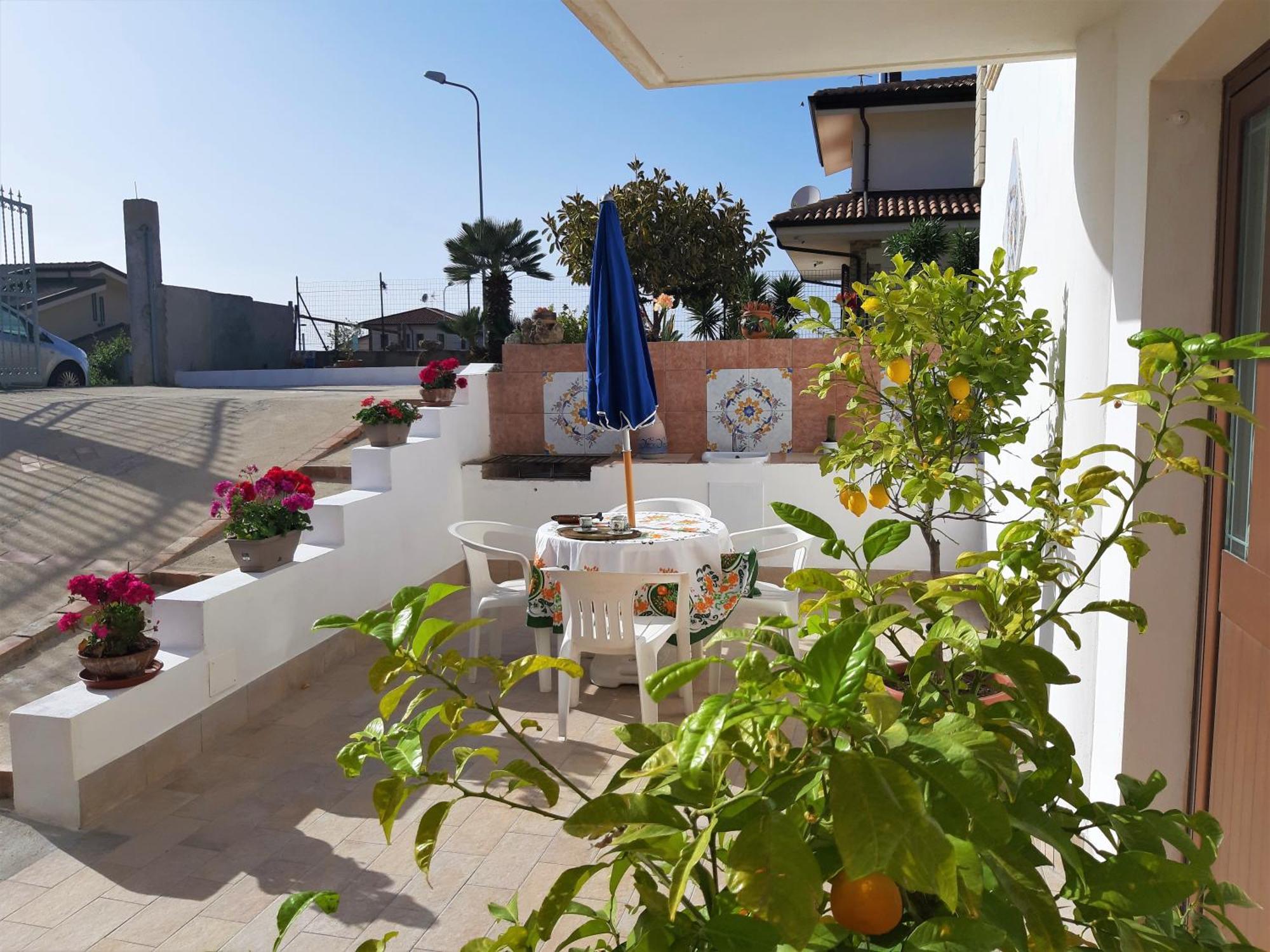 Ferienwohnung Casa Vacanze Bergamotto & Limoni Drapia Exterior foto